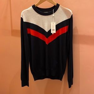 Tory sport Cashmere Chevron sweater